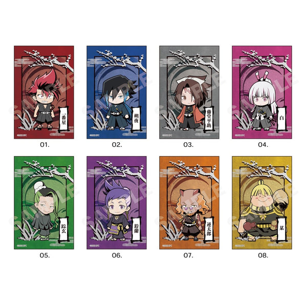 『ブッチギレ!』サテン地ステッカー 01 第1弾 BOXB (全8種)